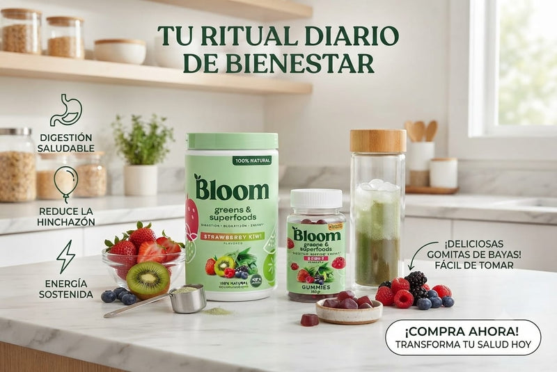 Combo Bloom Greens + Superfoods Gummies