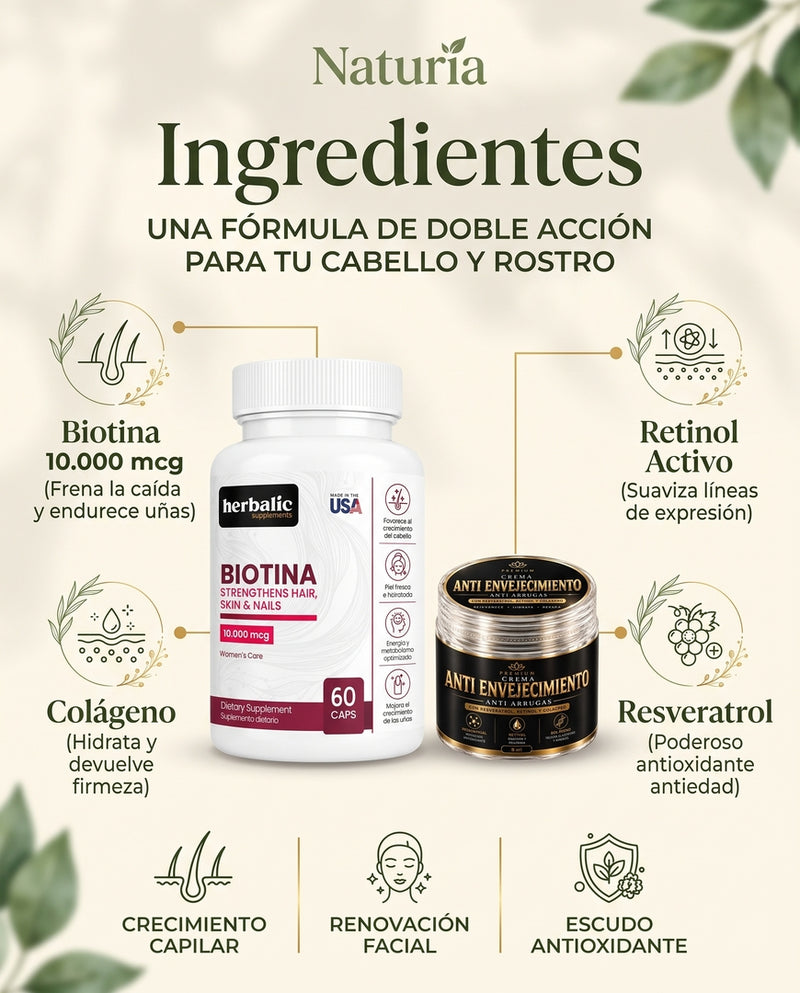 Combo Perfecto: Nutrición Capilar y Rostro Rejuvenecido